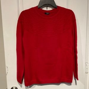 Talbots Petite Red Sweater